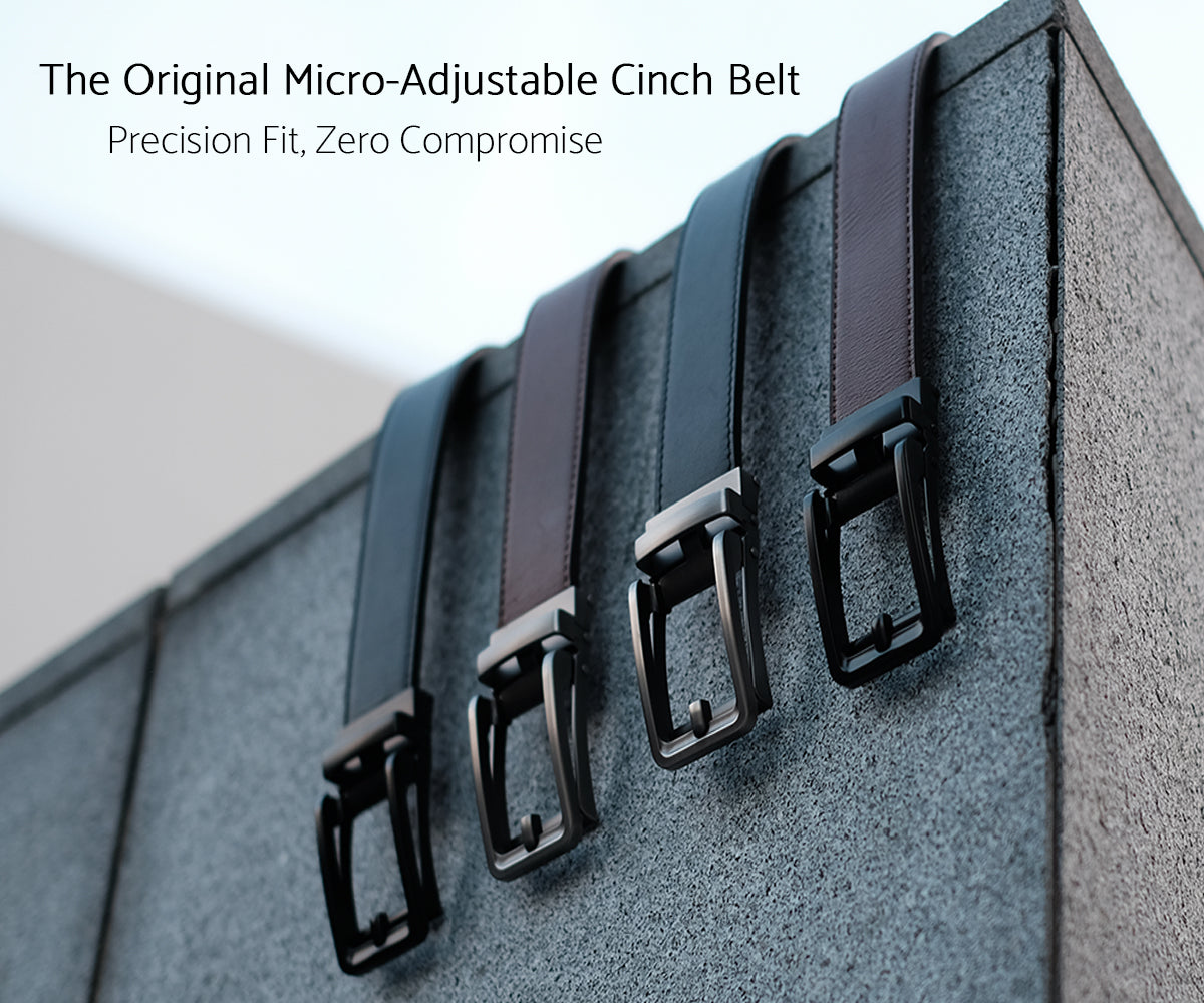 CINCH BELTS | All-Day Comfort with Micro Adjustments