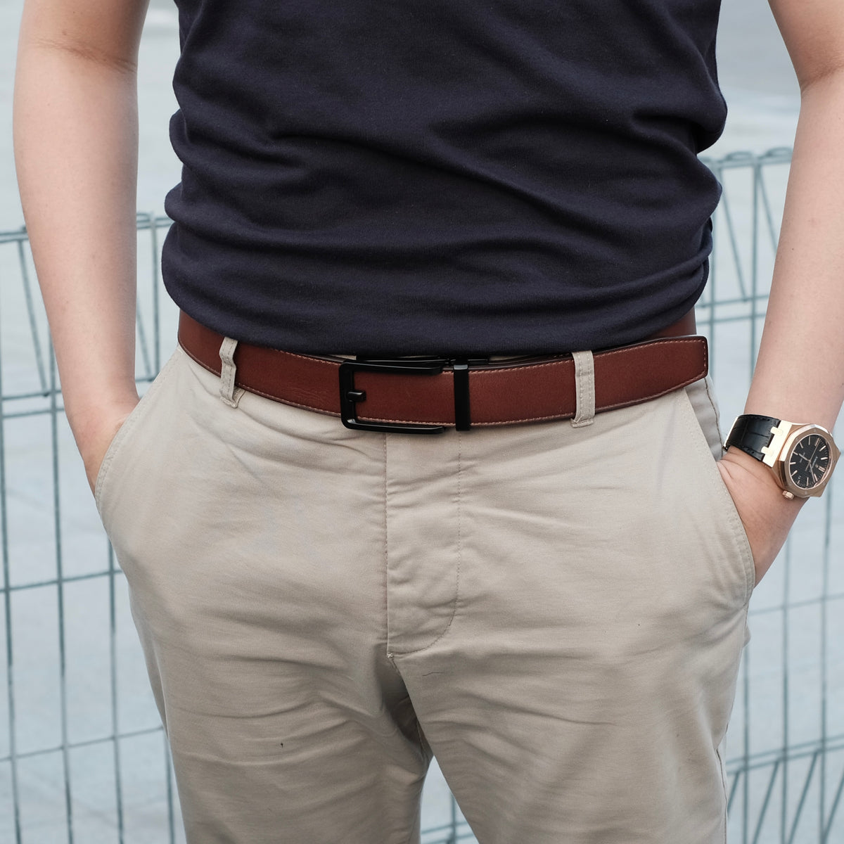 Classic Buckle - Black